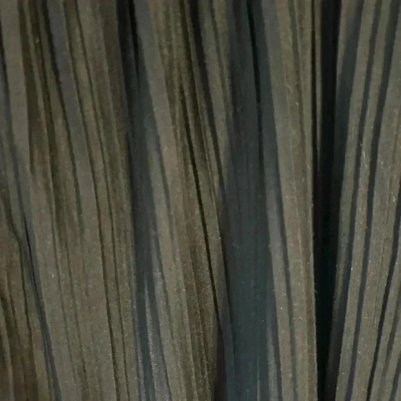 Women’s size large Ashley Blue accordion style‎ skirt.NwT. Black - Picture 8 of 8